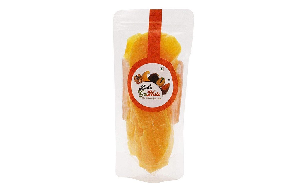 Let's Go Nuts Dehydrated Mango    Pack  200 grams